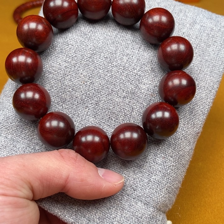 小叶紫檀手串/手链林*某18mm