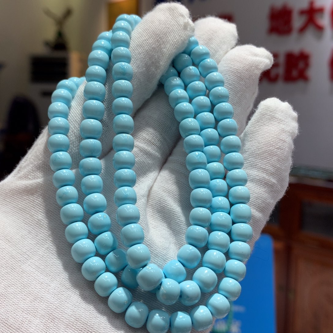 绿松石长链未镶嵌