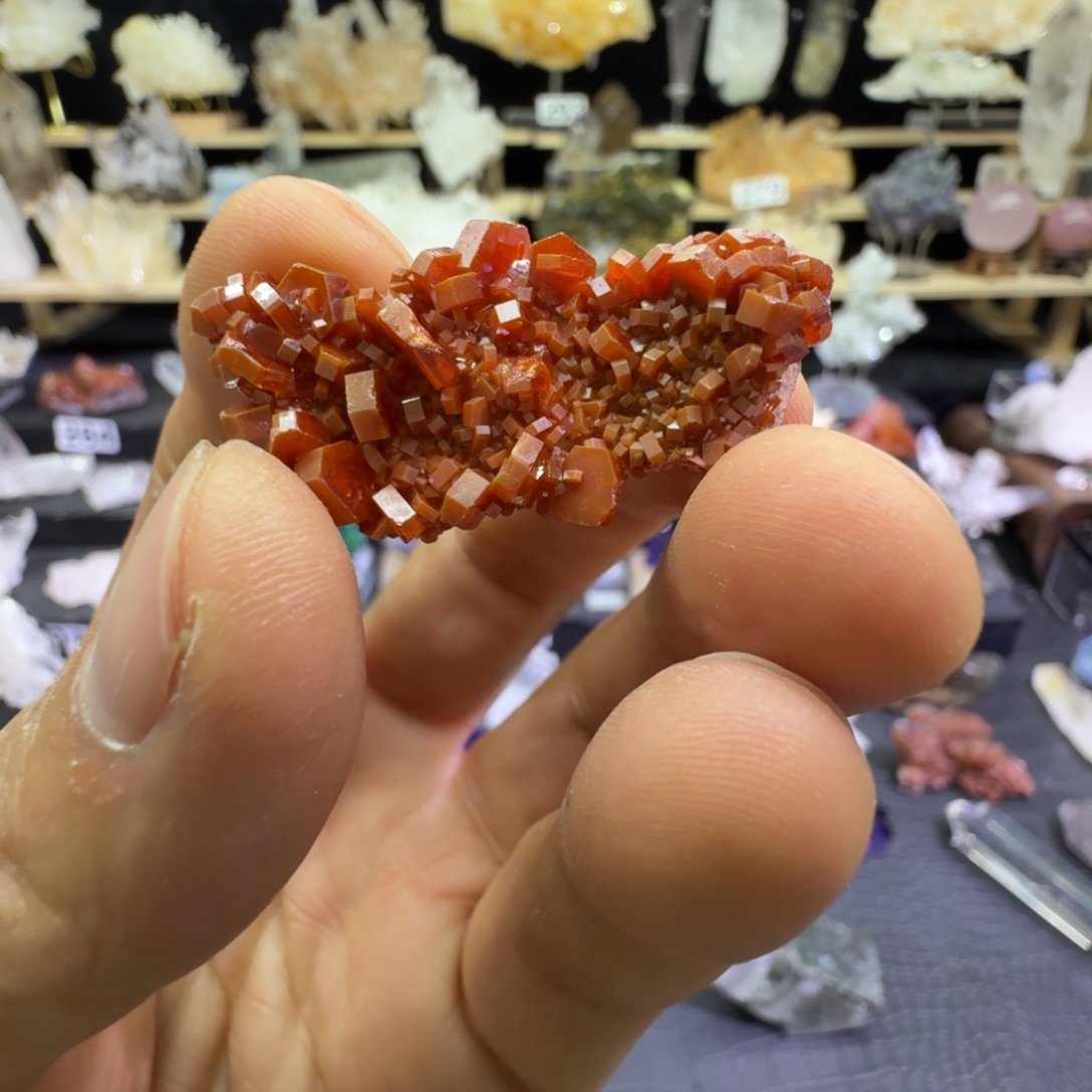 石材矾铅矿标摆件