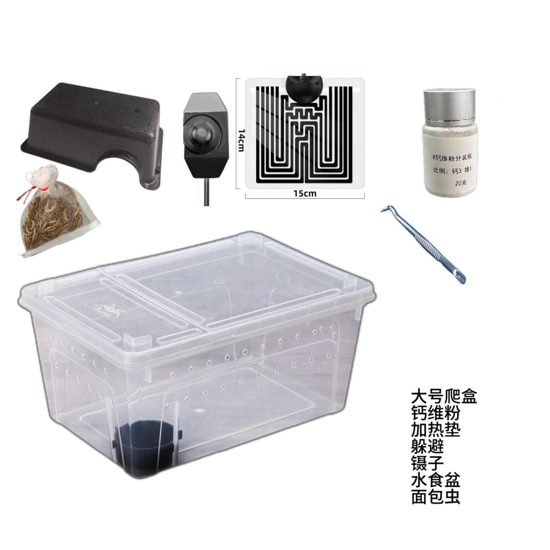 适合新手的爬宠饲养盒多种爬宠适用