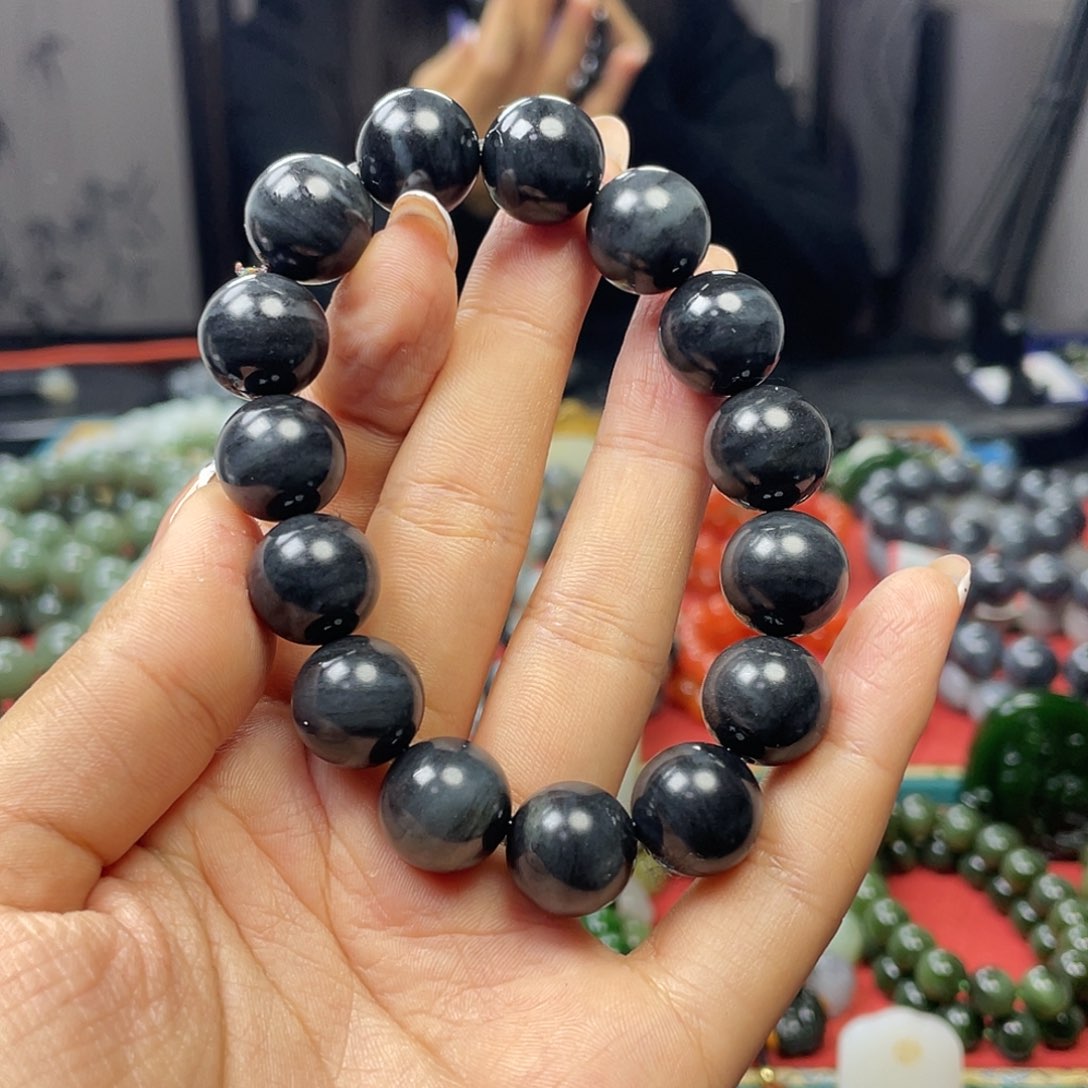 和田玉手链未镶嵌秩****1