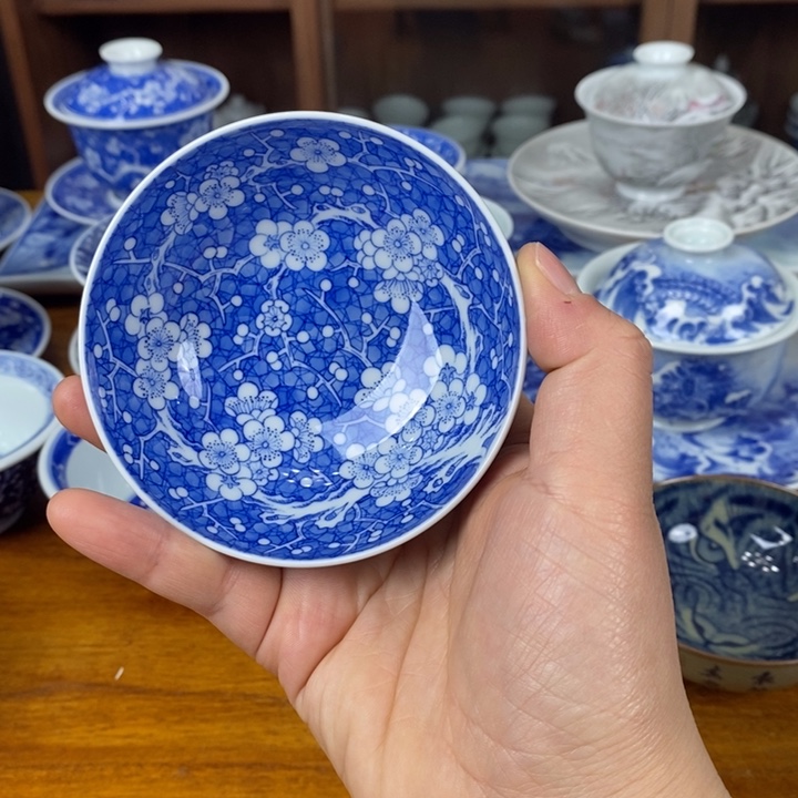 陶月楼精工手绘格子