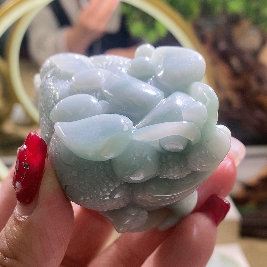 【闪购商品】翡翠颈饰未镶嵌金蟾