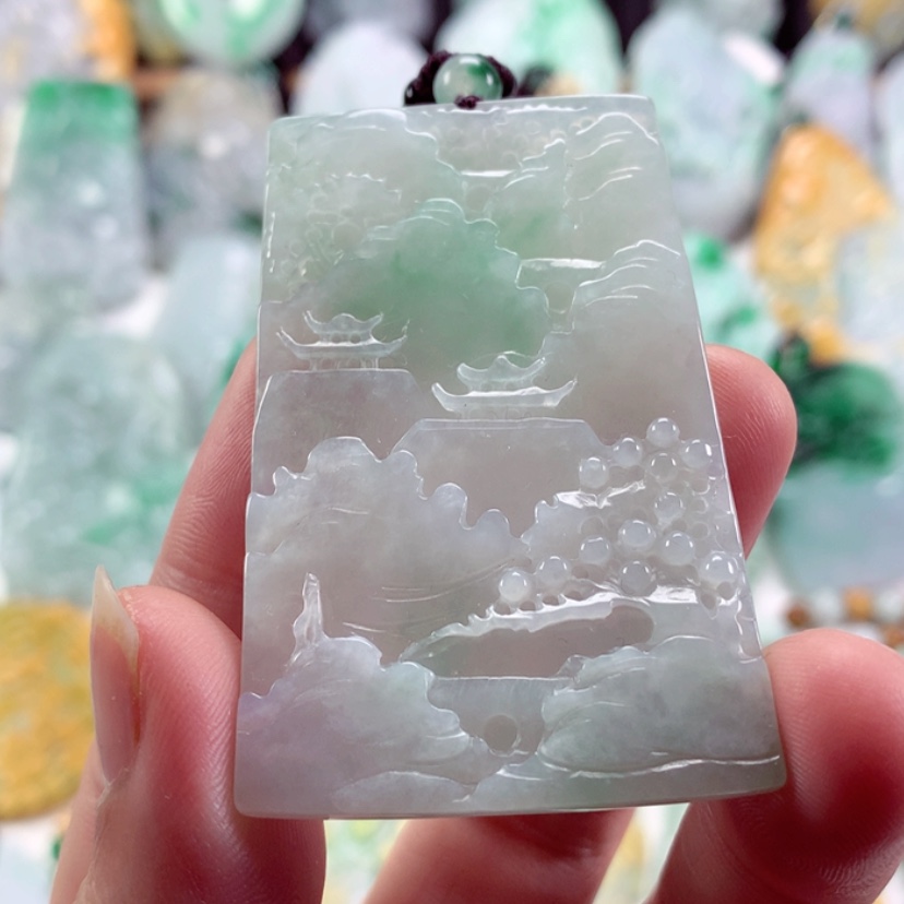 【闪购商品】翡翠吊坠(不含链)未镶嵌