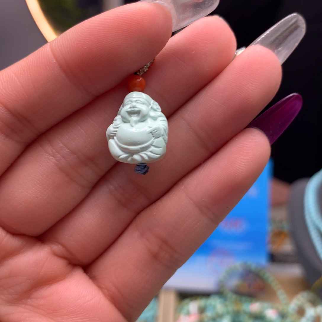 绿松石挂件未镶嵌