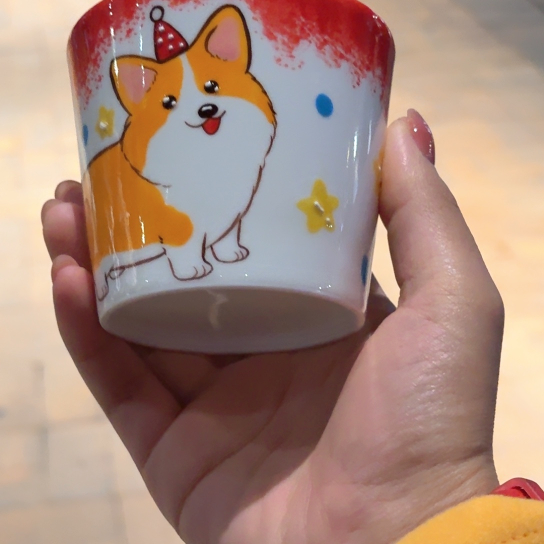 陶景德镇手绘高温釉下彩随机