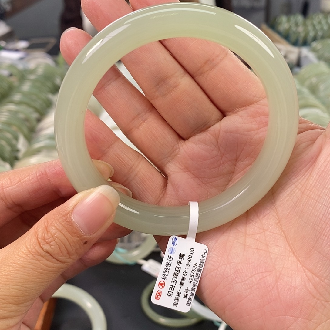 和田玉和田玉手镯62.63未镶嵌D*江