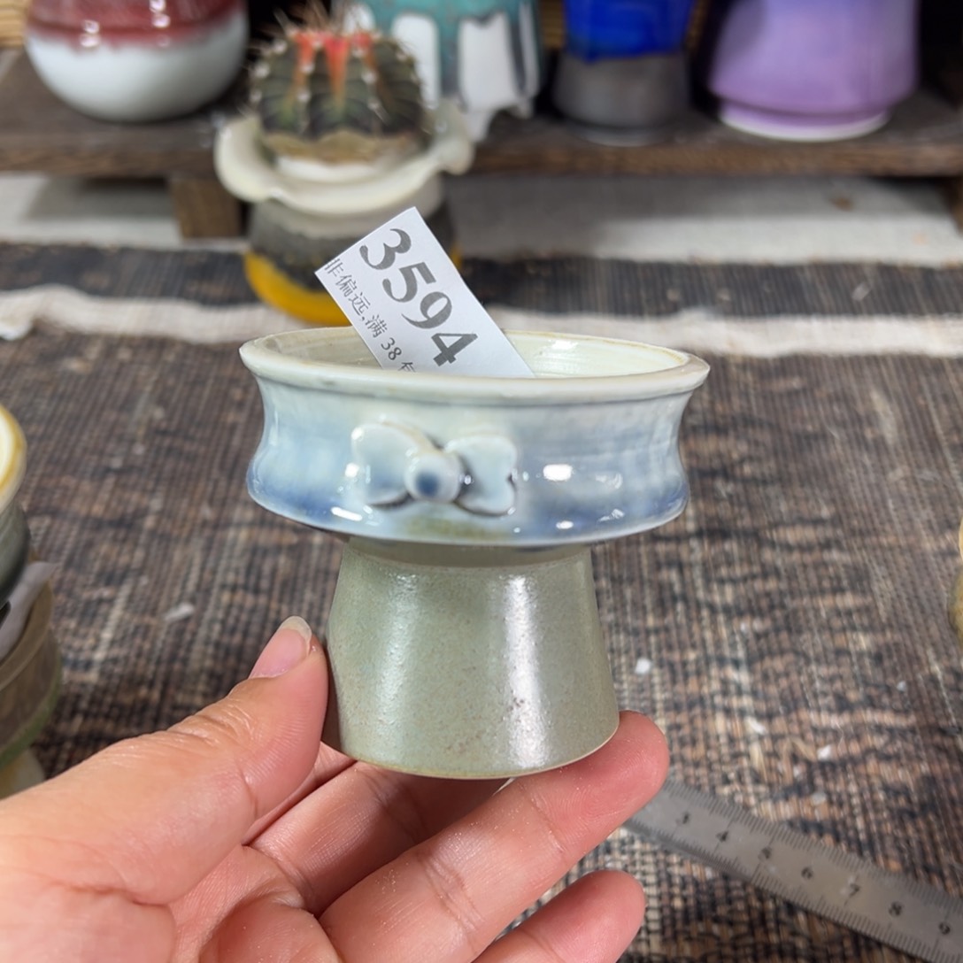 红陶景德镇手工花盆