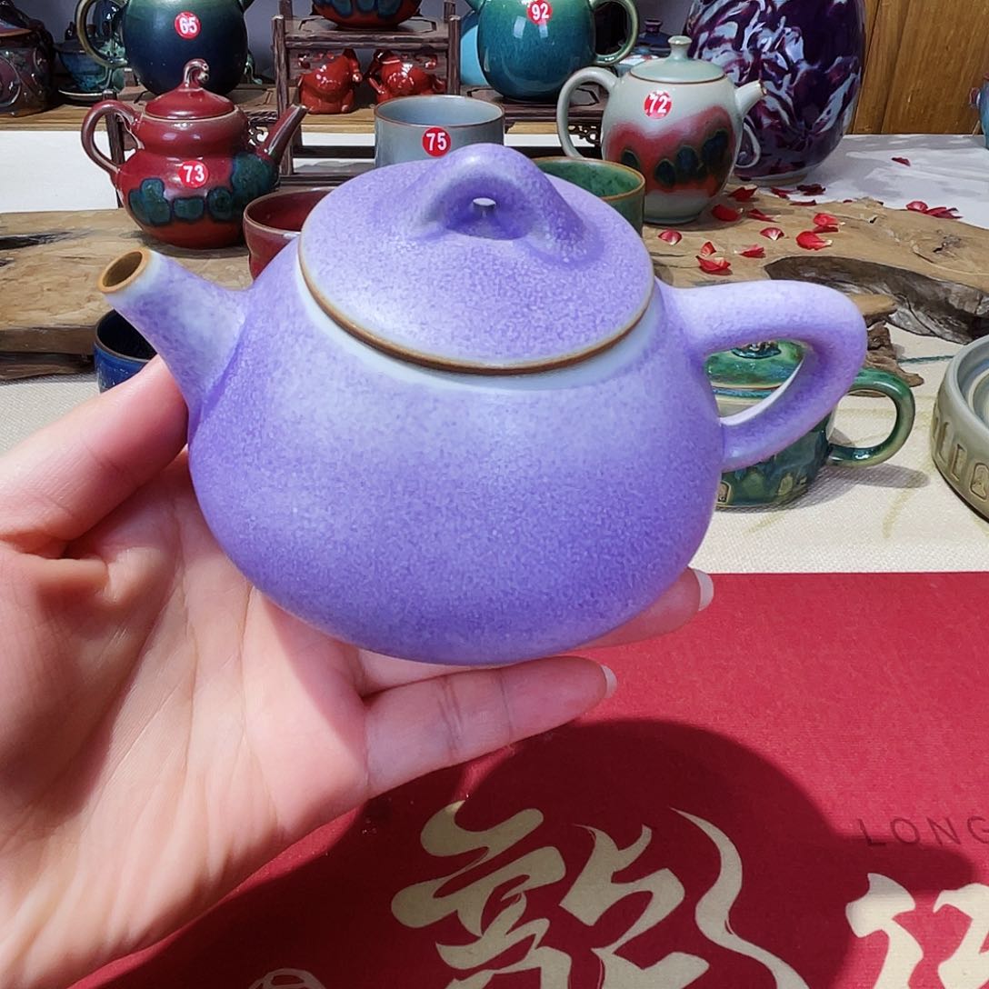 壶禹州钧瓷艺术作品