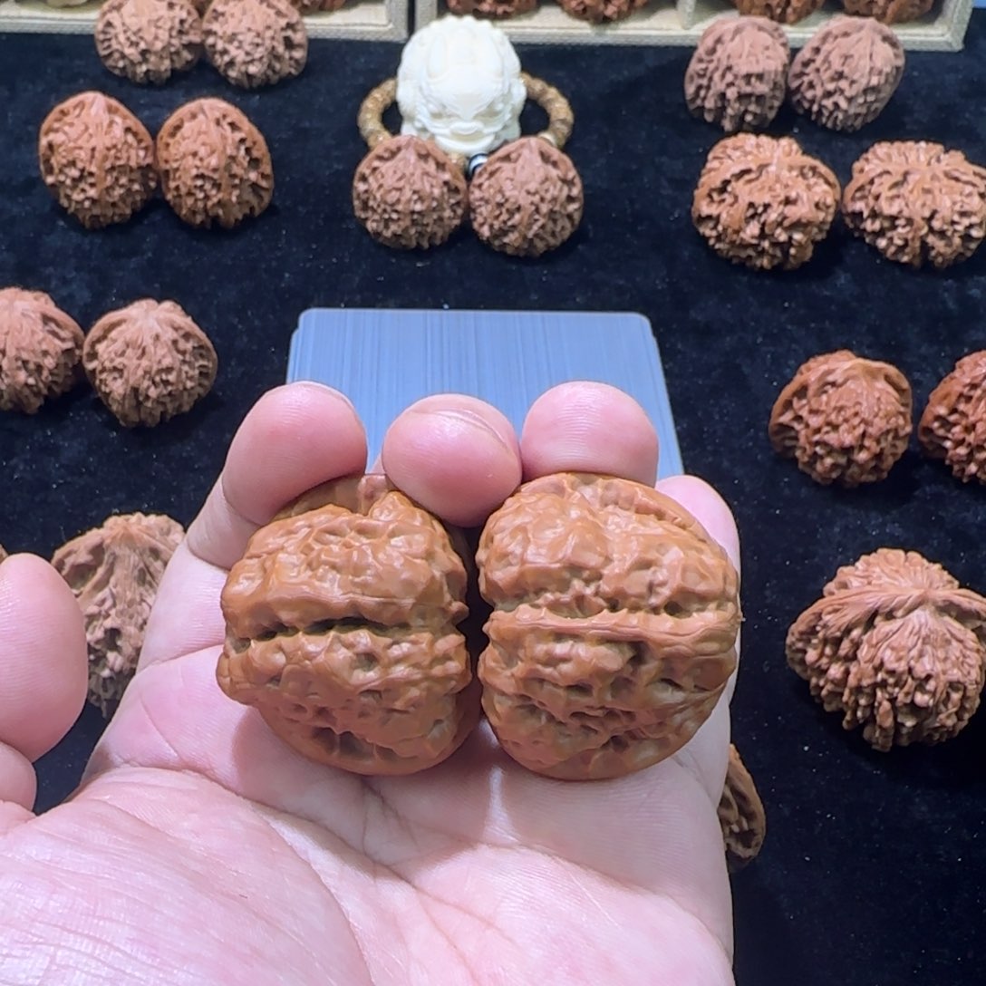 把件文玩核桃38蛤蟆