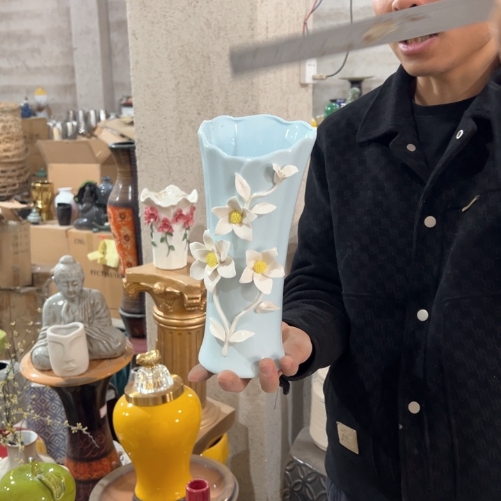 摆件高度25厘米口径10厘米微瑕捡漏磕碰