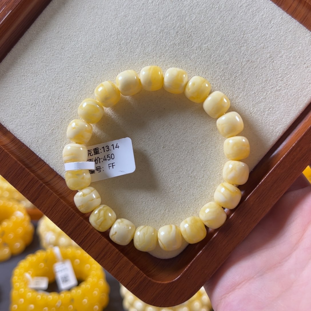 裸石蜜蜡未镶嵌10mm焦皮满蜜满蜡虎皮纹老型ff