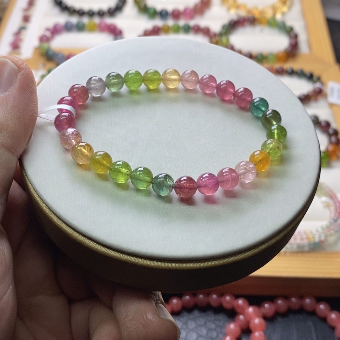 未镶嵌碧玺碧玺手链