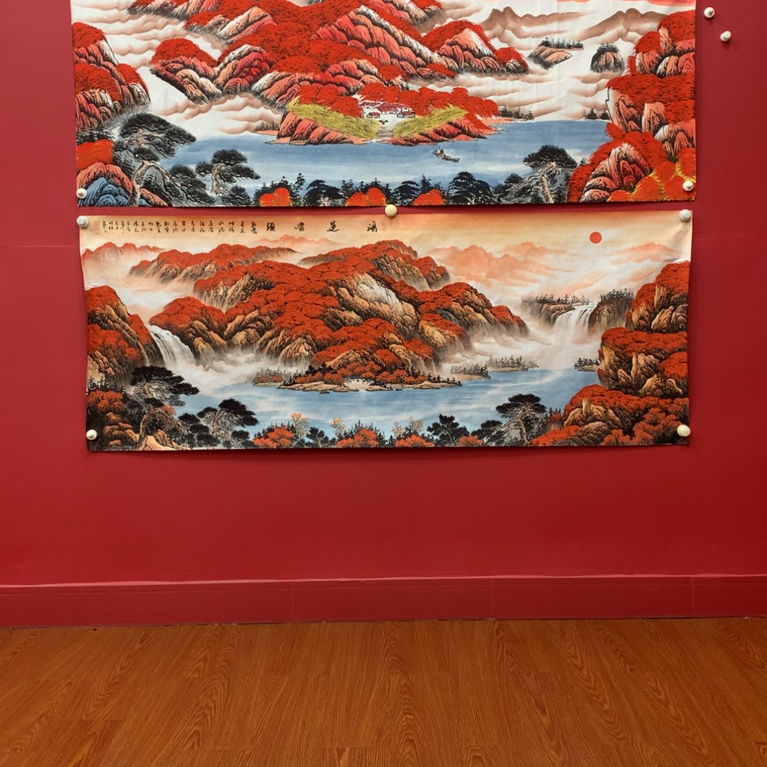 理***）国画小六尺精品鸿运当头