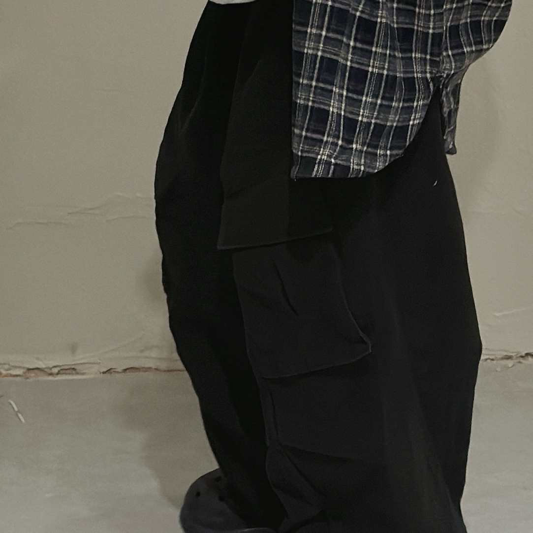 时见秋季儿童休闲女童男童百搭时尚韩版工装裤