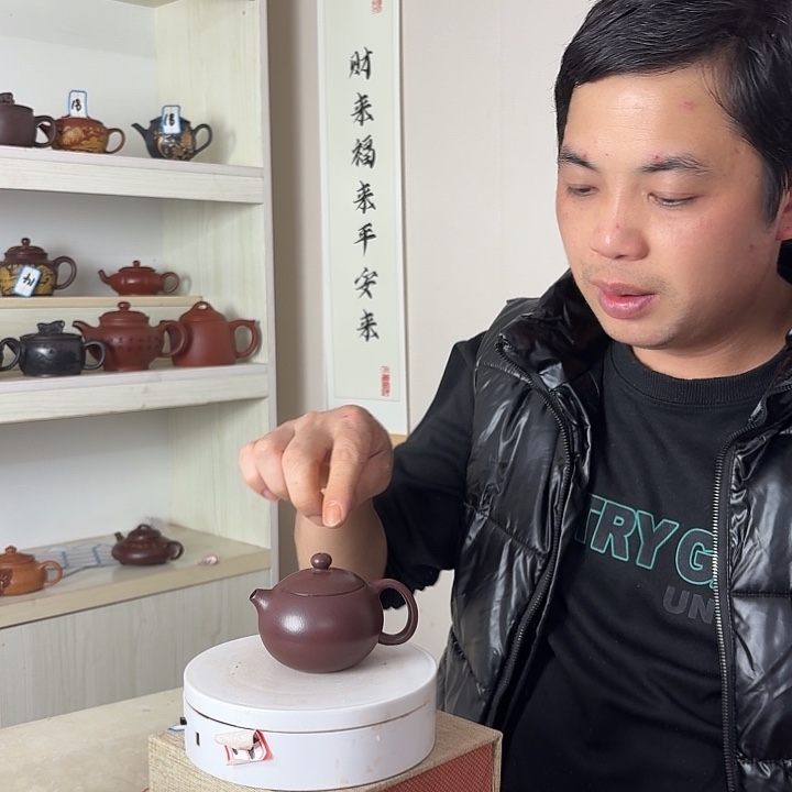 紫砂茶壶宜兴原矿紫砂茶壶容量120cc