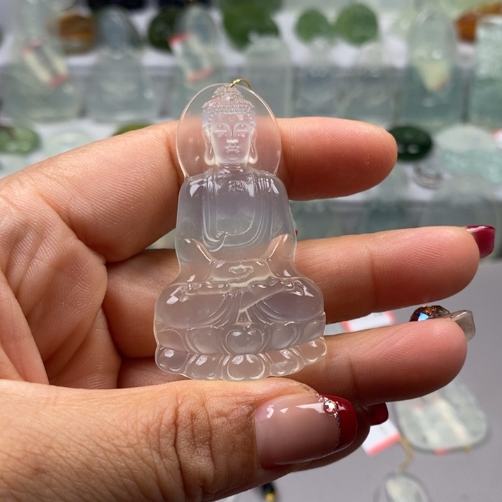 蛇纹石玉颈饰未镶嵌楼*森