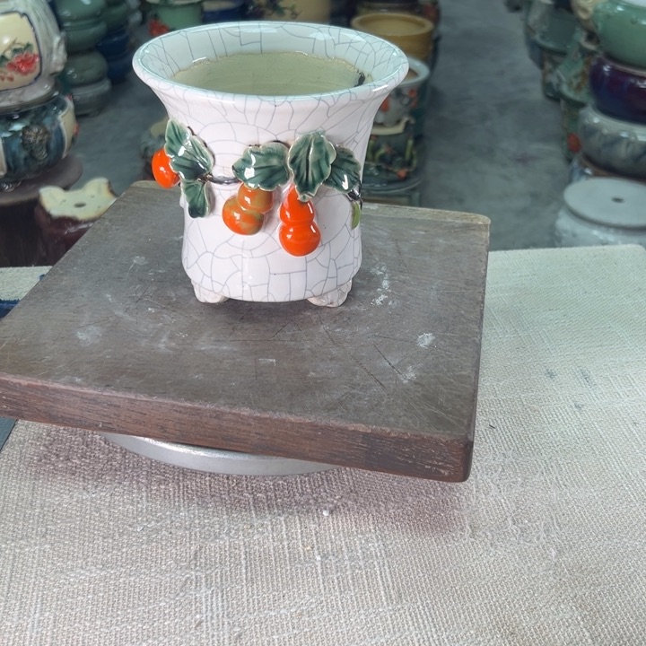 泳坤堂石湾盆陶瓷