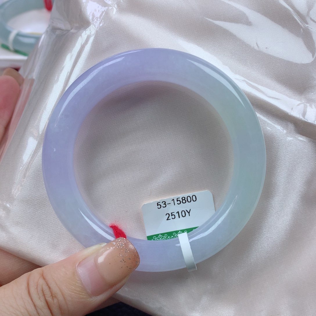 未镶嵌手镯翡翠缅甸天然翡翠53圈