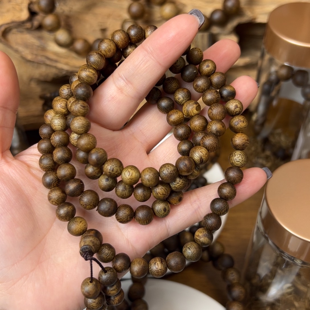 沉香碎屑沉香卡8多圈18克加