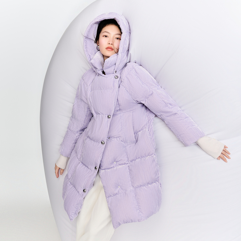 【商场同款】LY荷比俪冬季新复古温柔羽绒服HMD44560355