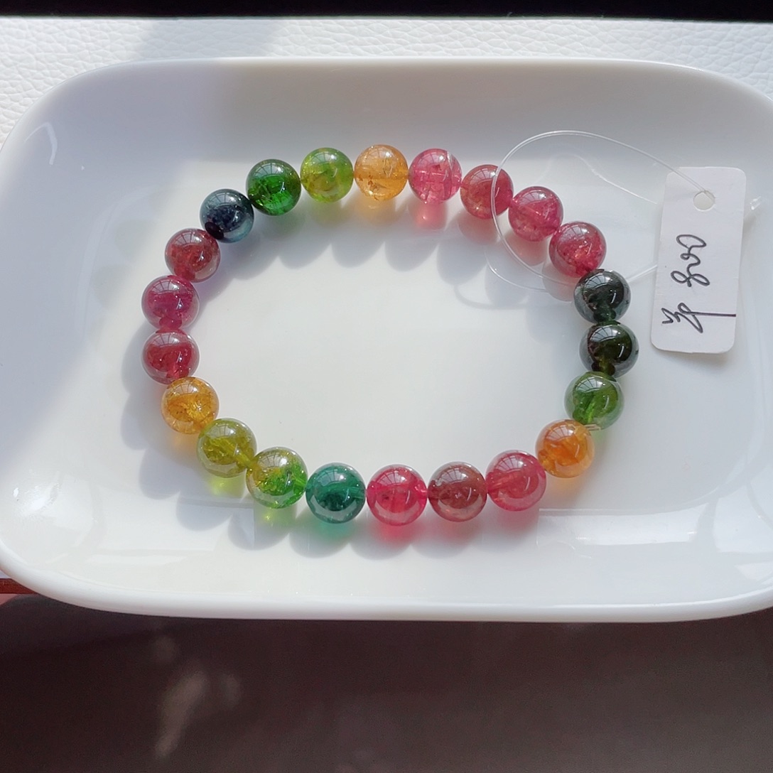 手链未镶嵌碧玺8.8mm左右