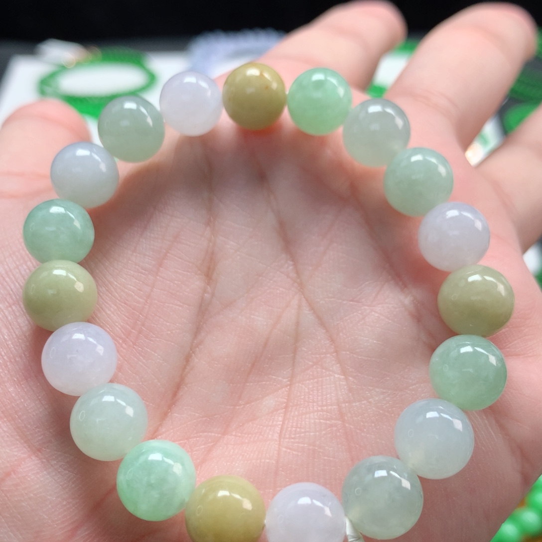 翡翠未镶嵌手链翡翠