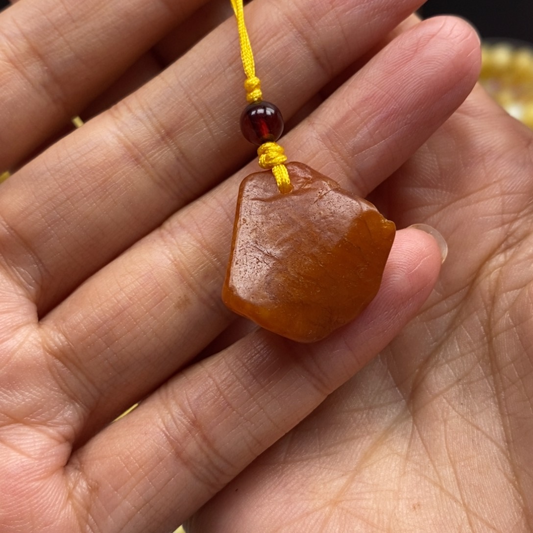 琥珀未镶嵌裸石蜜蜡