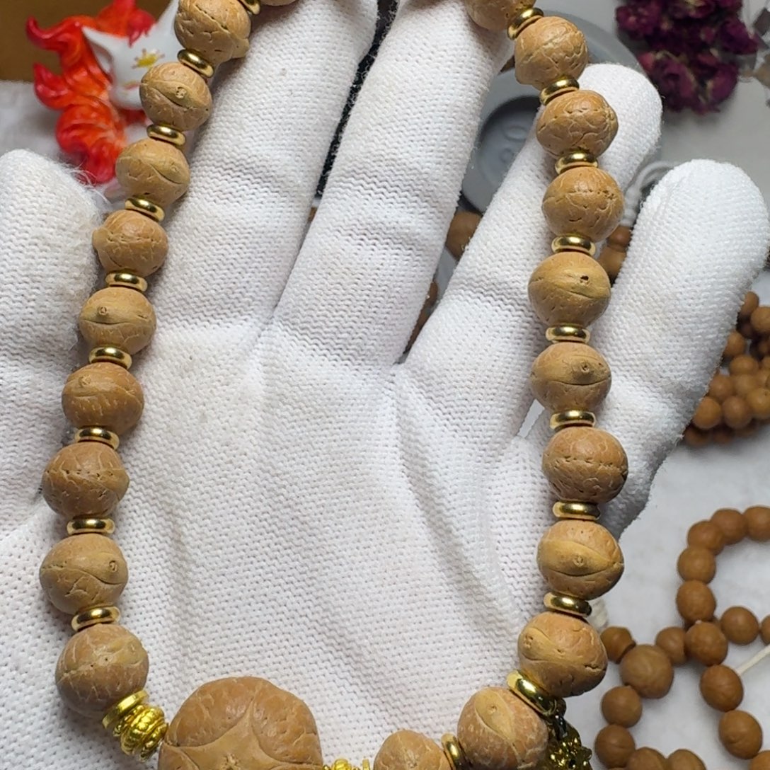 枫***。手串凤眼菩提飞碟10.5