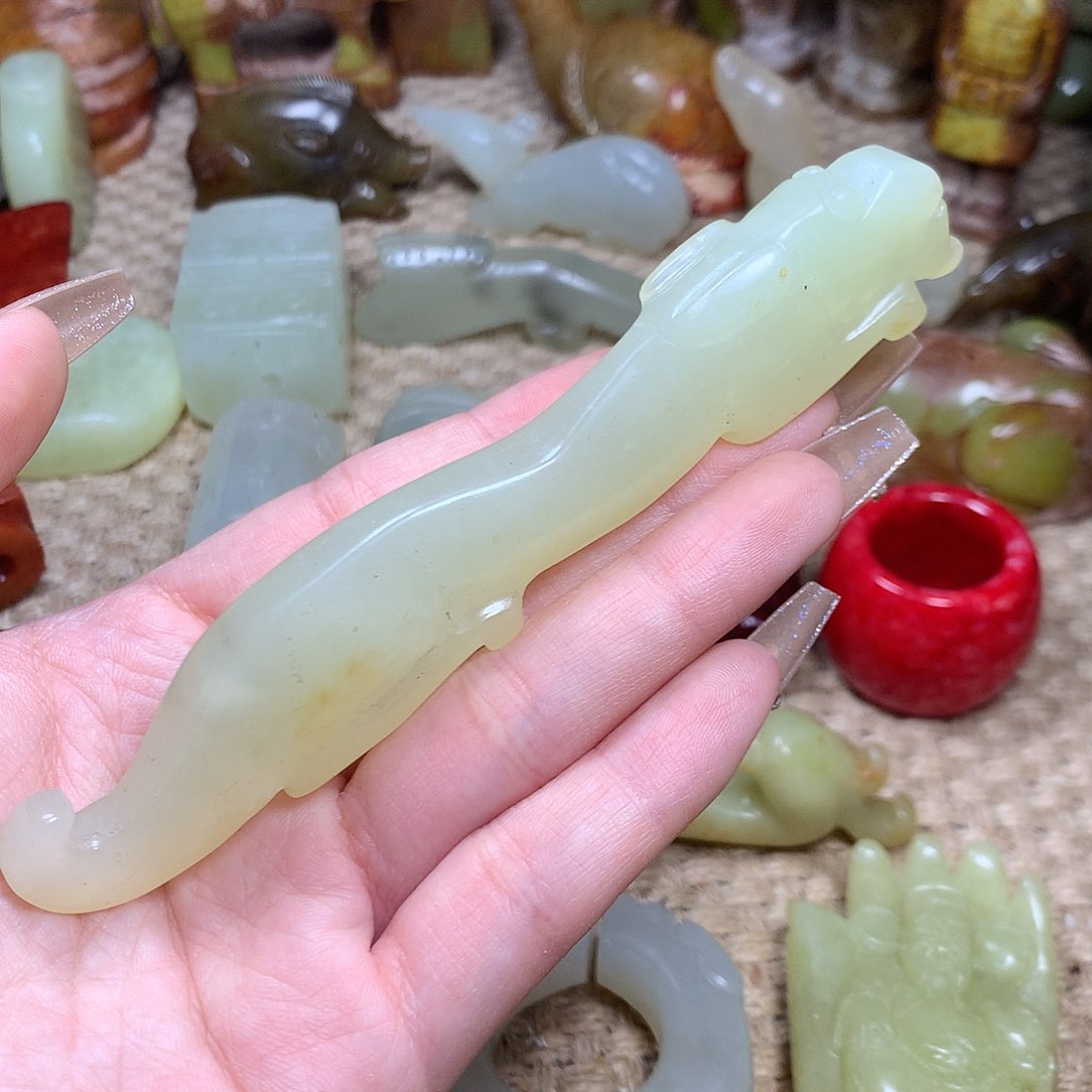 白玉菩提吊坠挂件