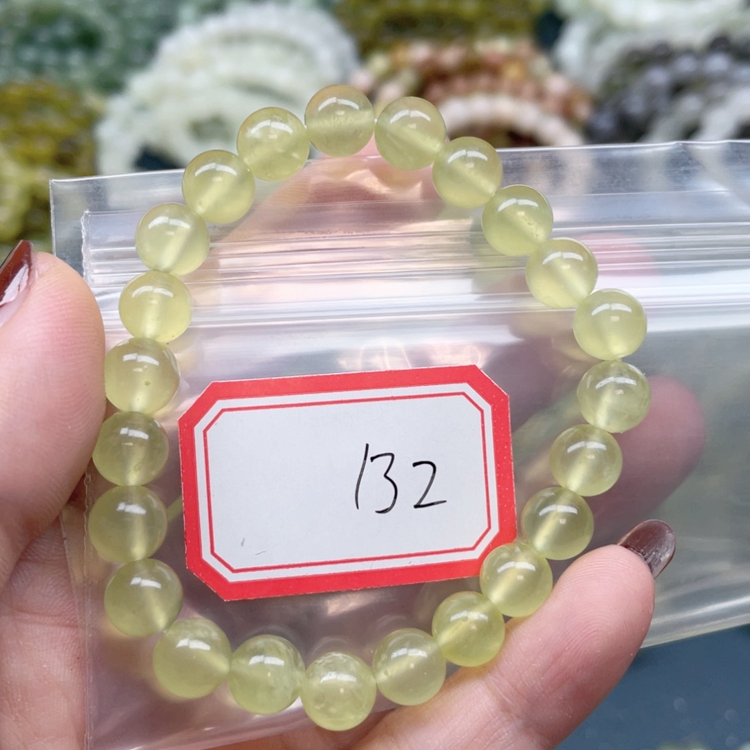 未镶嵌蛇纹石玉手串