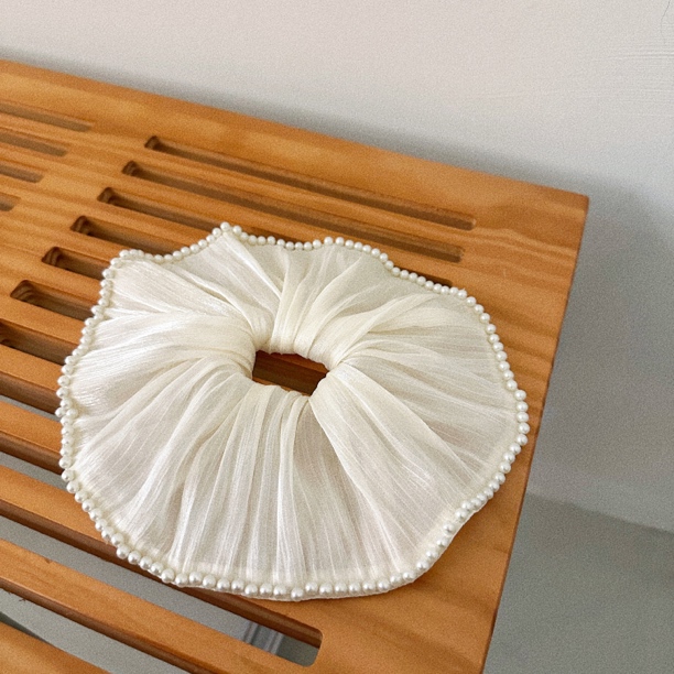 【ian】珍珠边发圈