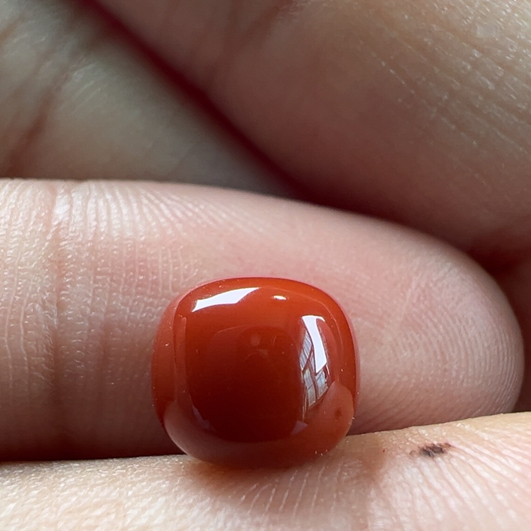 南红玛瑙老型8.2*7.3未镶嵌