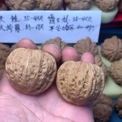 把件文玩核桃问*42尺桃心庄铁锤妹妹