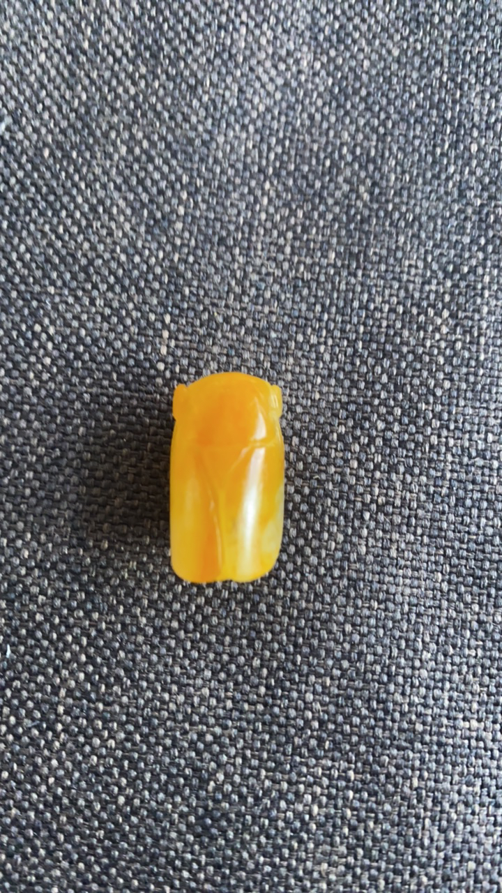 新疆和田白玉小知了