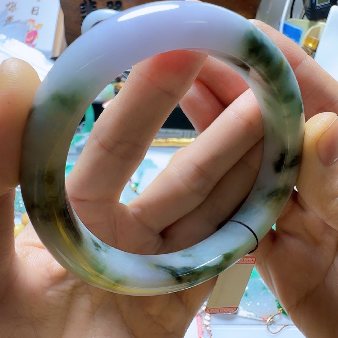 懂***你翡翠未镶嵌手镯翡翠280