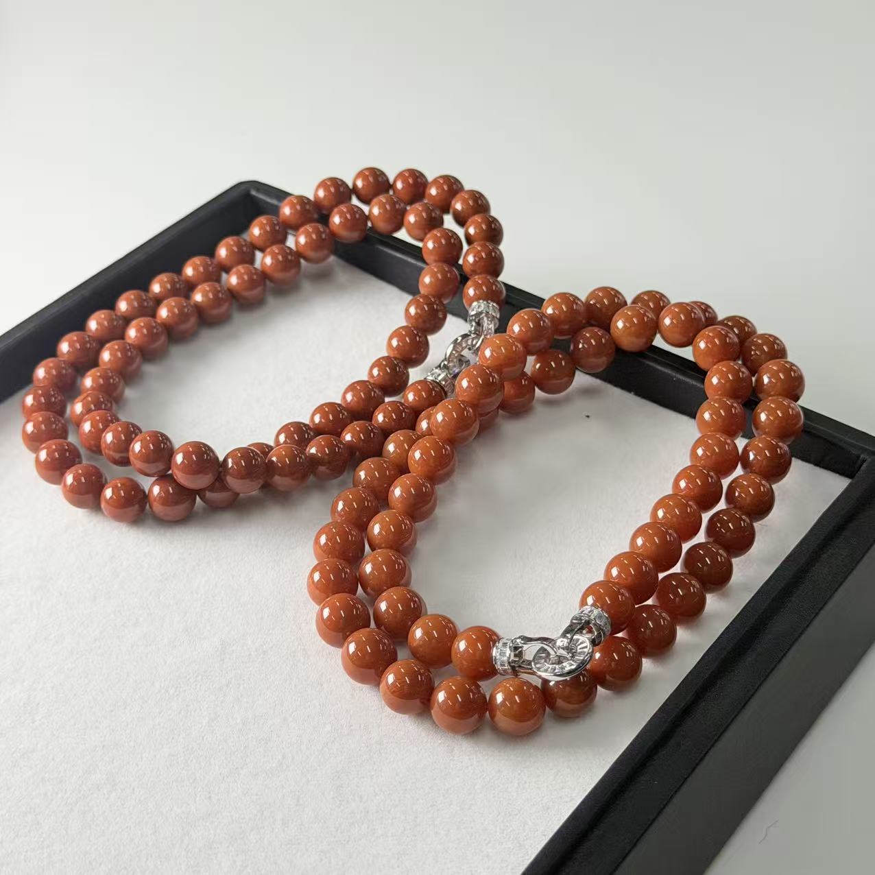 【睿泽赏宝】S925南红妈妈链多样性发一/有暇9mm KT0110121