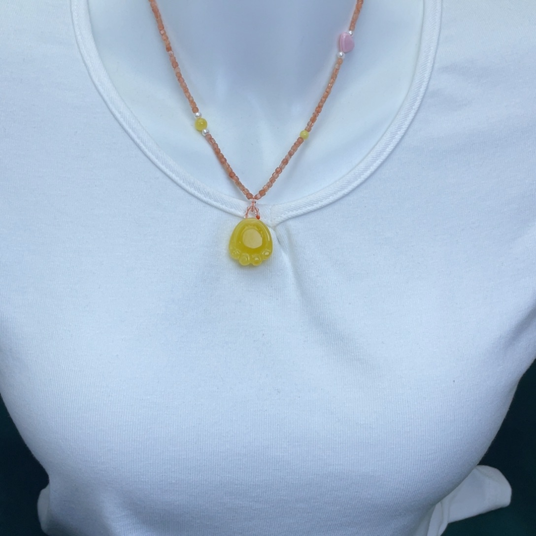 琥珀裸石未镶嵌蜜蜡