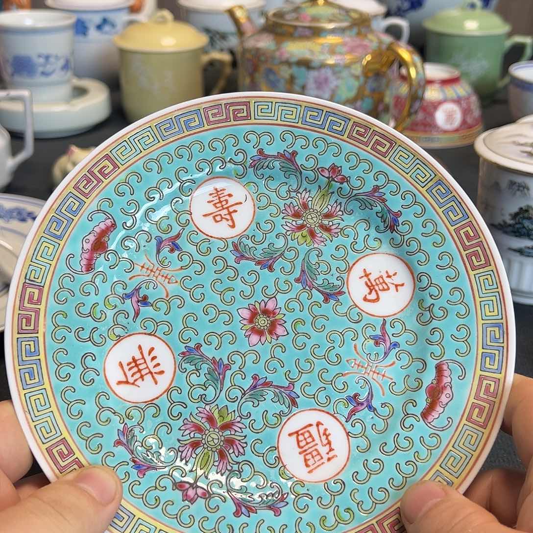 盘景德镇陶瓷盘子