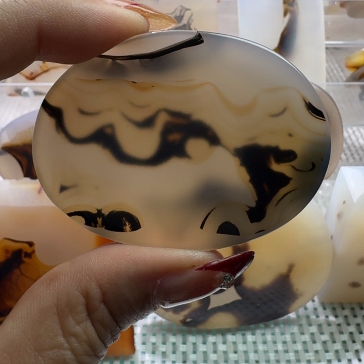 玛瑙/玉髓未镶嵌项链