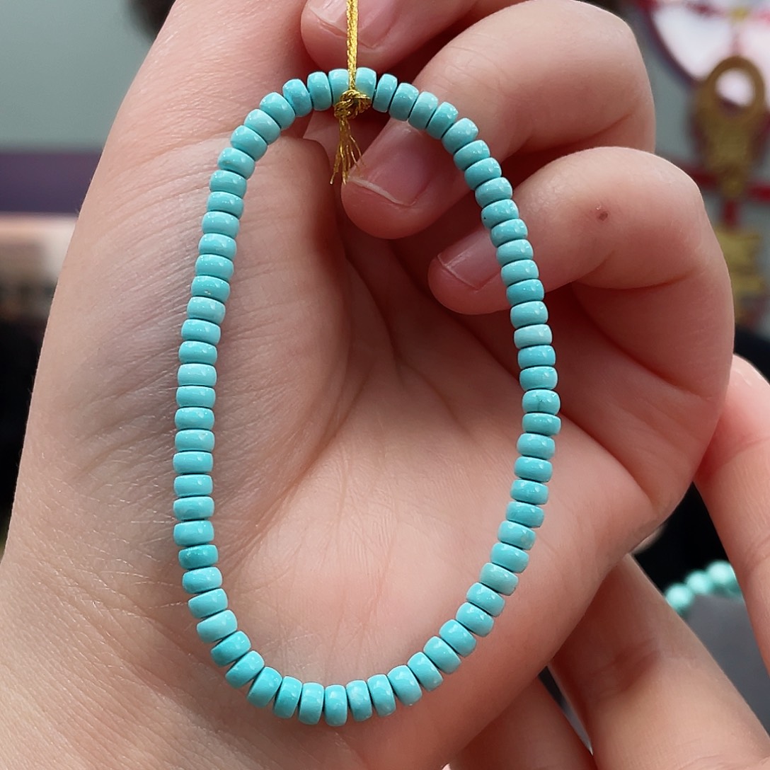 绿松石手串未镶嵌