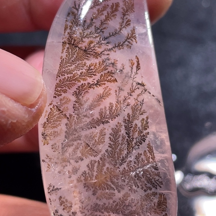 相***月颈饰发晶未镶嵌钛