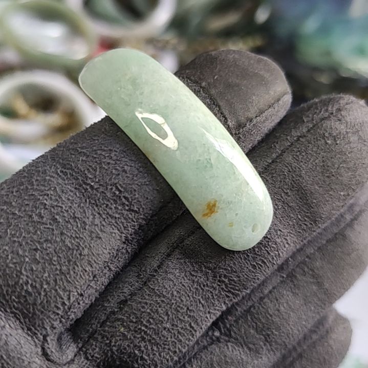 翡翠散珠弯条翡翠A货