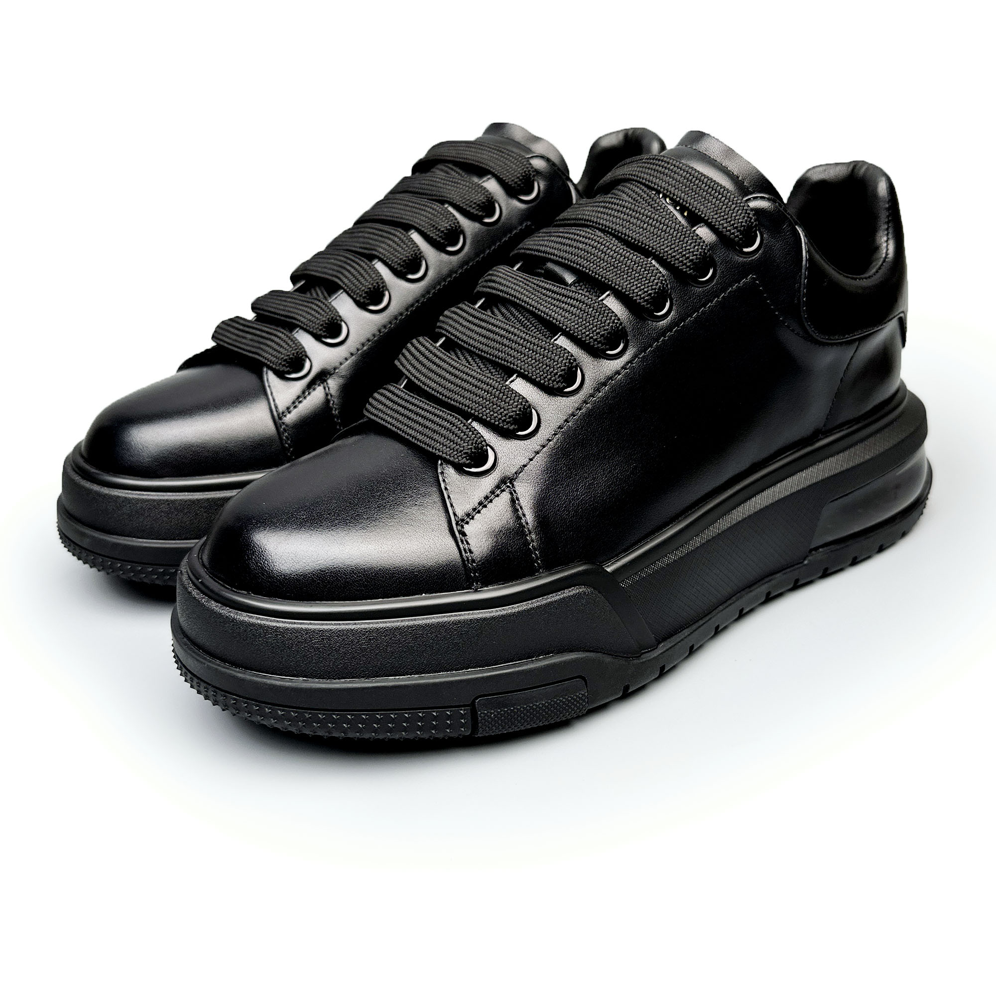 BIEUBRAYR【门店新款】牛皮高品质时尚轻奢百搭运动低帮男鞋