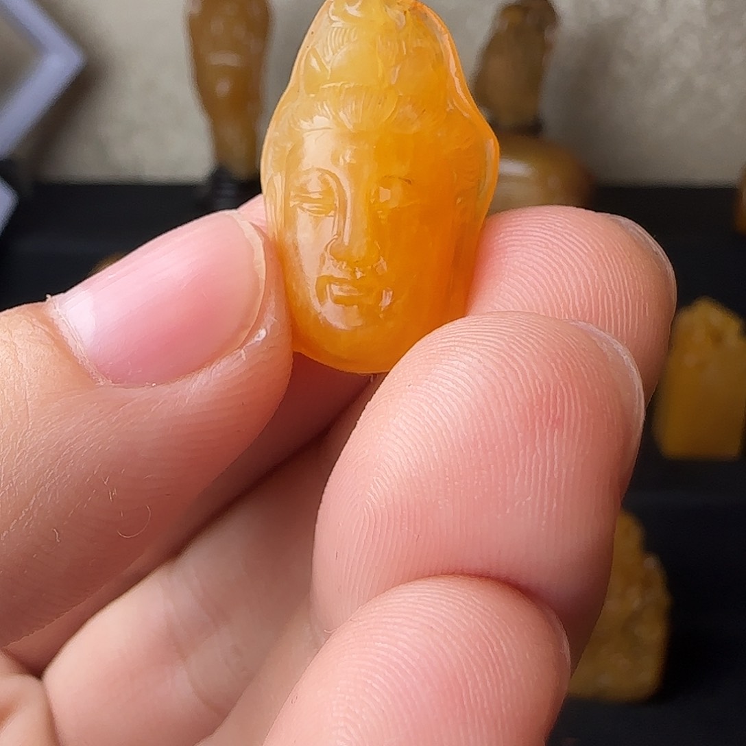 寿山石印石攀*寿山石 田黄