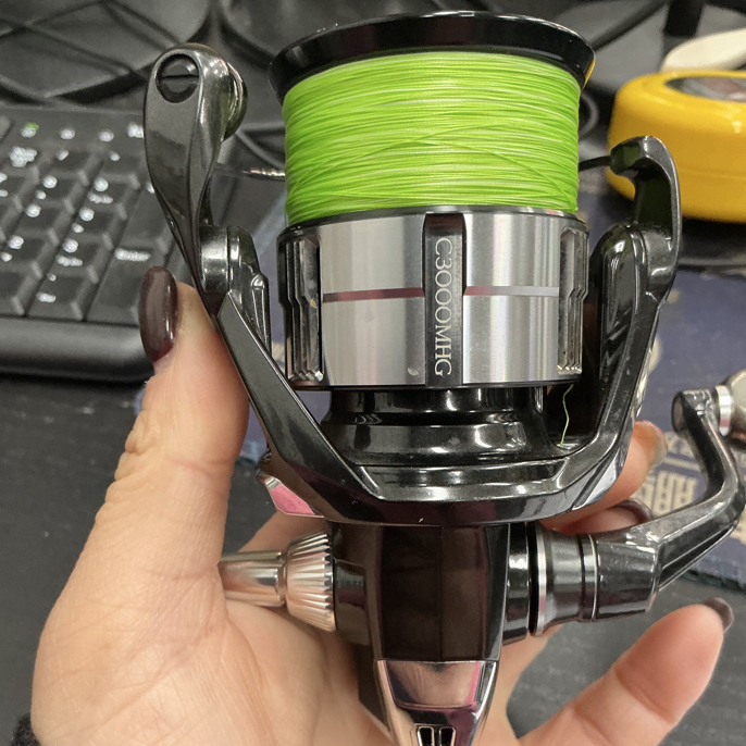 23万奎士C3000MHG5.8高速中杯170g9kg裸轮正常使用痕迹