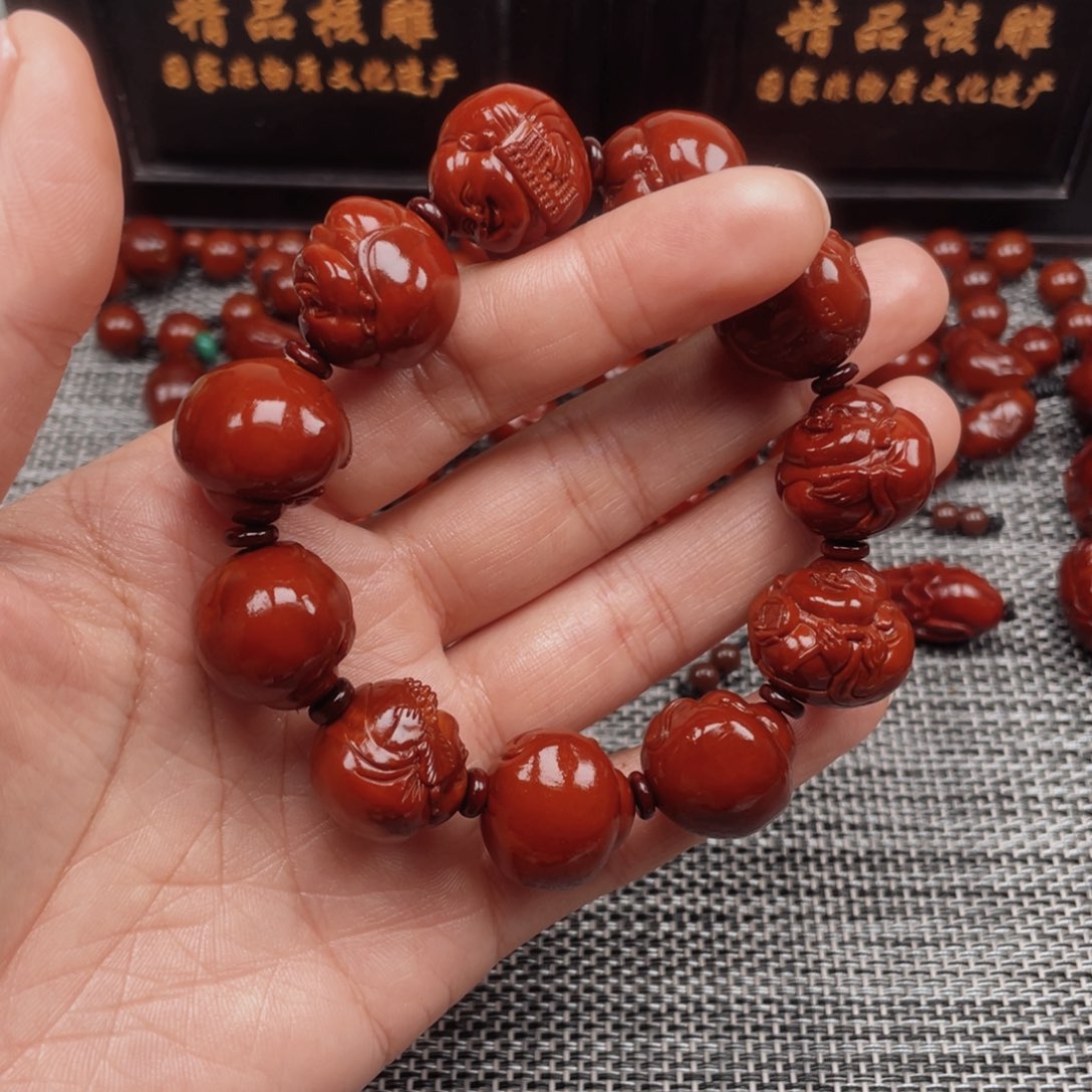 手串/手链橄榄核左*角弥勒21