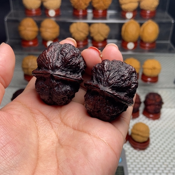 文玩核桃把件开背霸王龙30