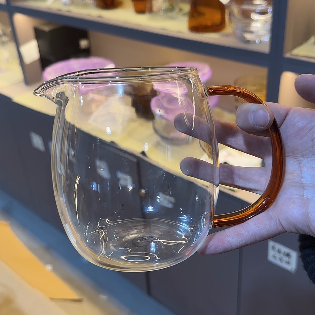 727号高硼硅公道杯微瑕850毫升