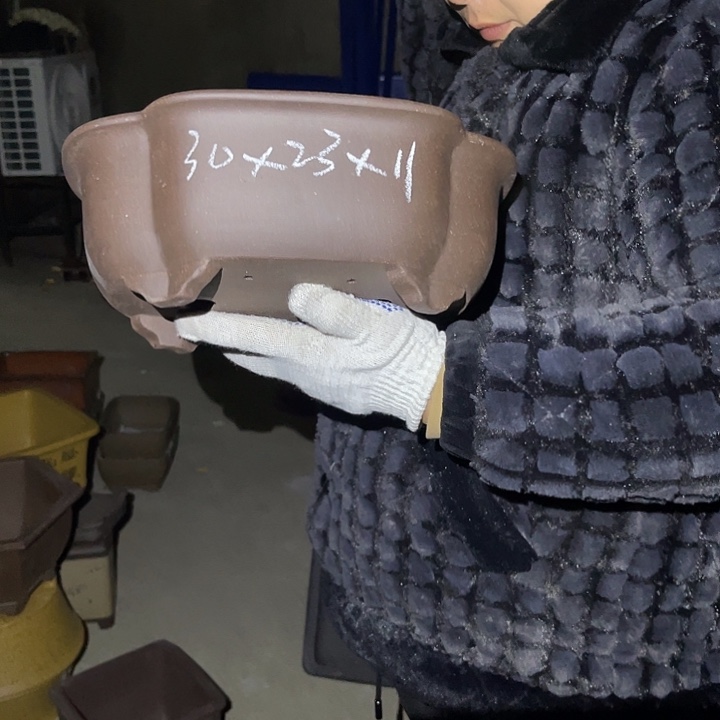 紫砂花盆紫砂等传统